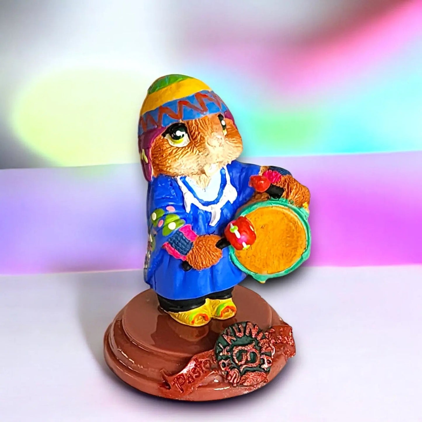 Cuy Andino Bombo Pequeño-7-cm-Azul yachay