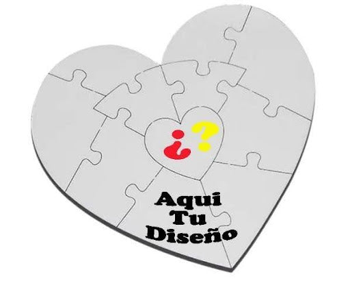 Portarretratos Rompecabezas Figura Corazón - Captura Recuerdos con Estilo y Originalidad yachay